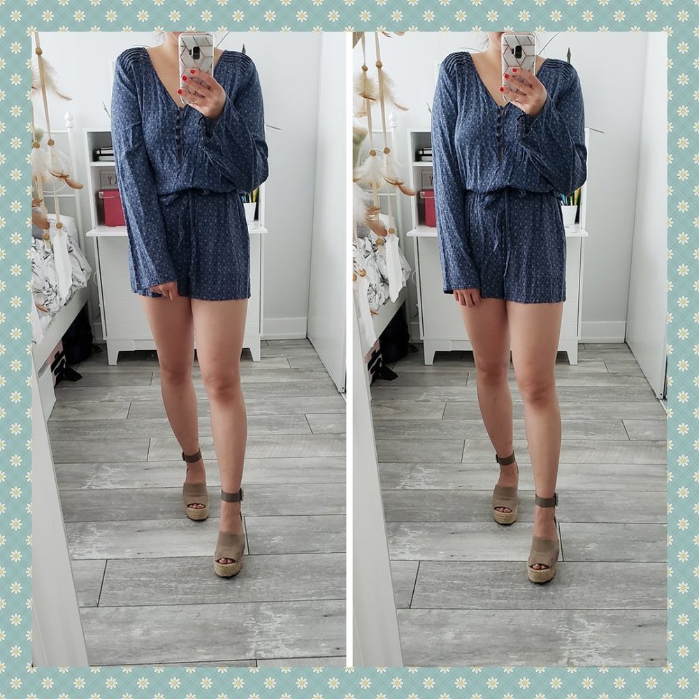 Sanctuary Patterned Romper‎